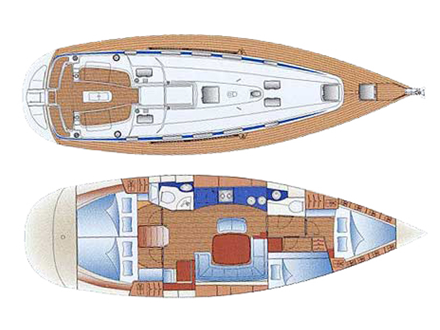 Bavaria 44 - [Layout image]