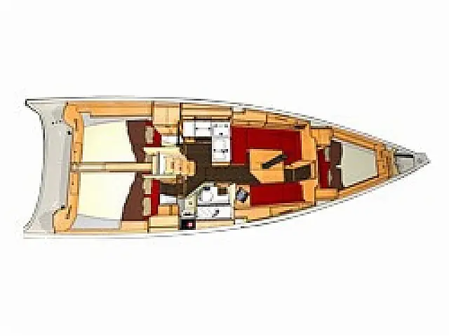 Elan 350 - [Layout image]