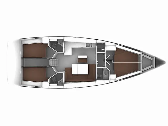 Bavaria Cruiser 46 Style - [Layout image]