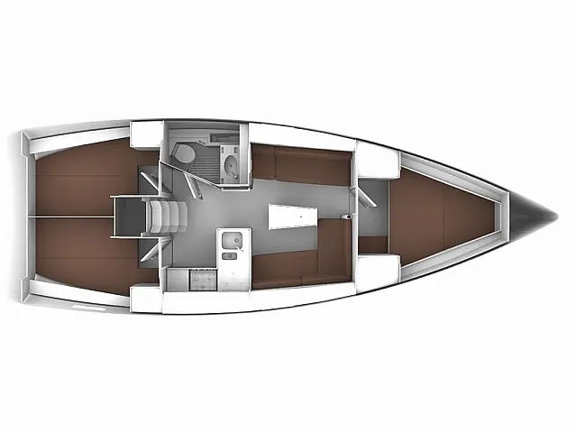 Bavaria Cruiser 37 - [Layout image]