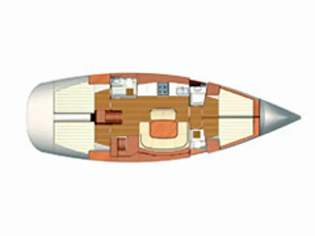 Dufour 455 GL - [Layout image]
