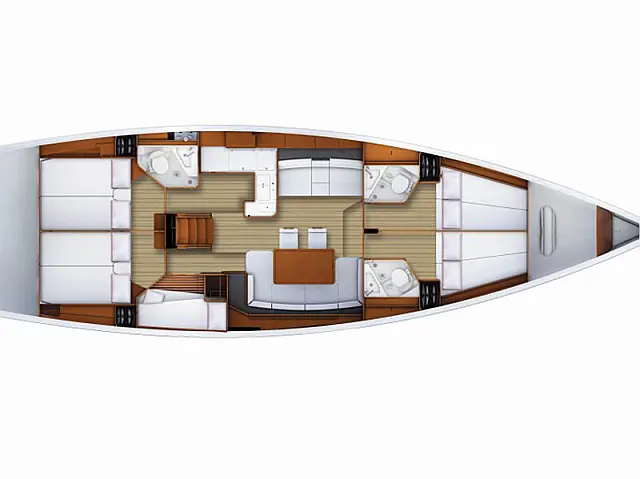 Jeanneau 53 - [Layout image]