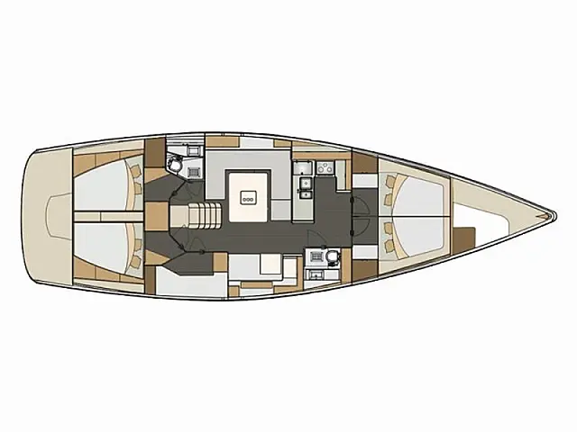 Elan 50 Impression* - [Layout image]