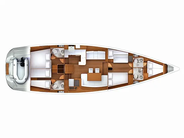 Jeanneau 57 - [Layout image]