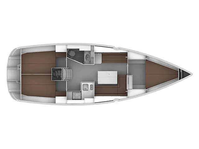 Bavaria Cruiser 36 - [Layout image]