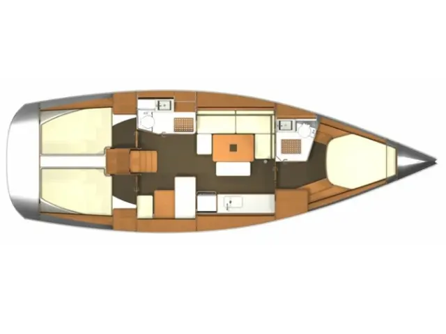 Dufour 405 - [Layout image]