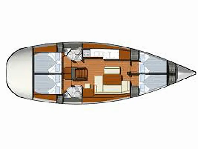 Sun Odyssey 44 i - [Layout image]