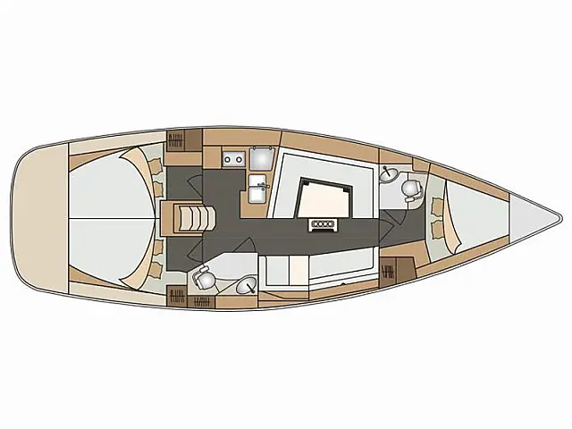 Elan 40 Impression - [Layout image]