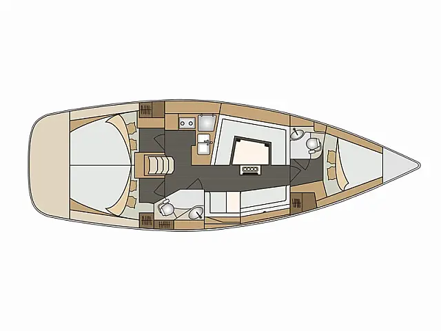 Elan 40 Impression - [Layout image]