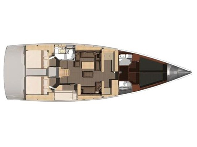 Dufour 512 Grand Large - [Layout image]