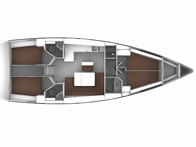 Bavaria Cruiser 46 - [Layout image]