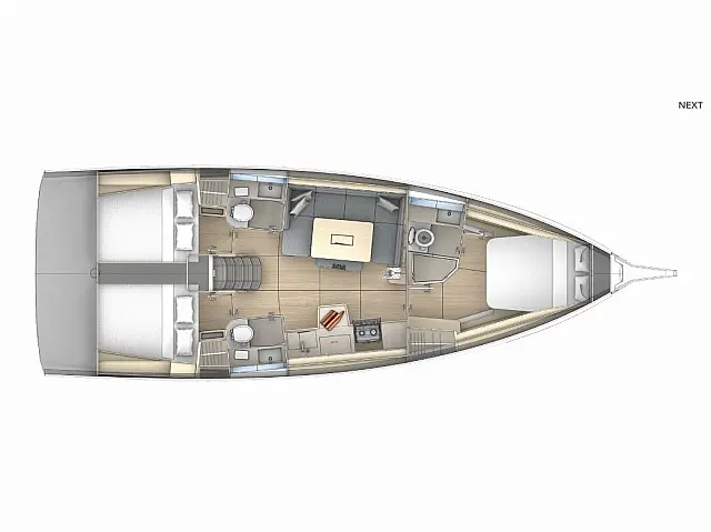 Dufour 41 (3 cab.) - [External image]