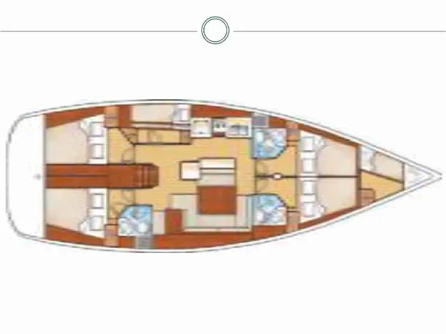 Oceanis 50 Family - [Layout image]