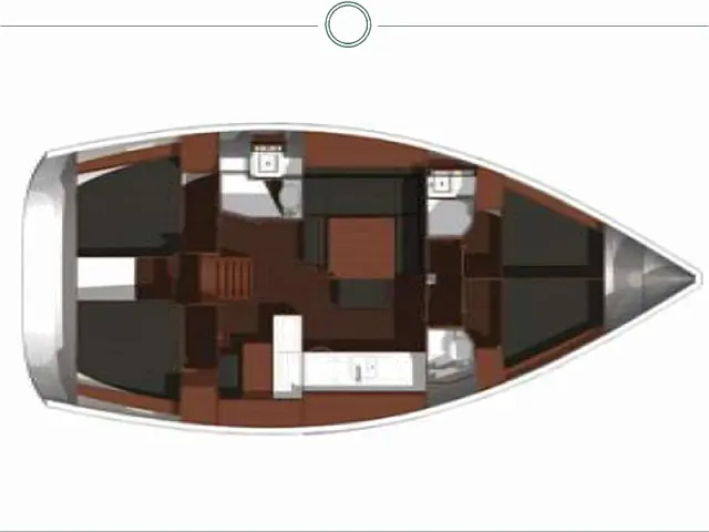 Dufour 450 GL - [Layout image]