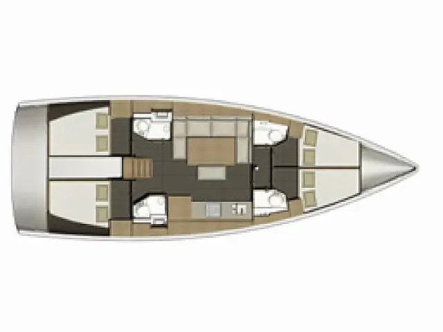 Dufour 460 Grand Large - [Layout image]