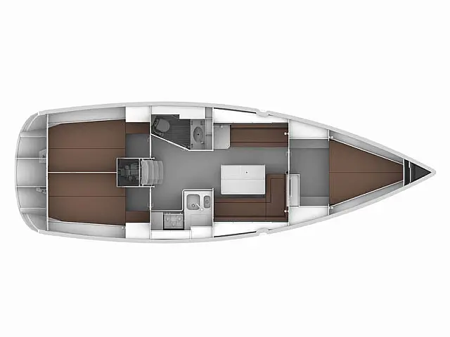 Bavaria Cruiser 36 - [Layout image]