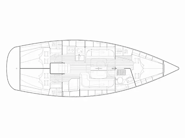 Bavaria 38 Cruiser - [Layout image]