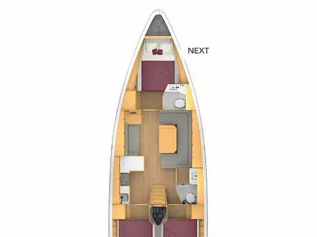 Bavaria C42 (3 cab.) - [External image]