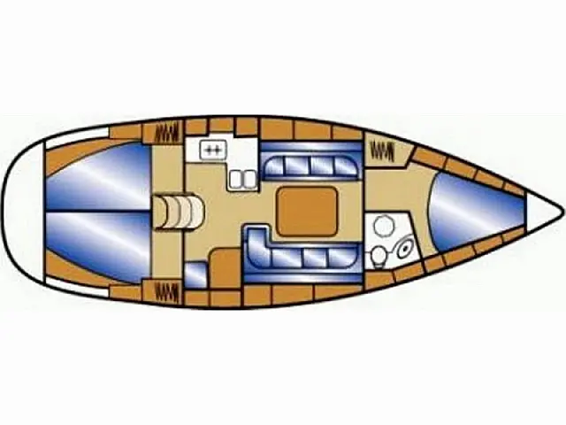 Bavaria Cruiser 37 - [Layout image]