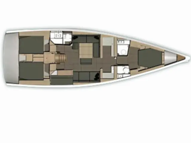 Dufour 512 Grand Large - [Layout image]