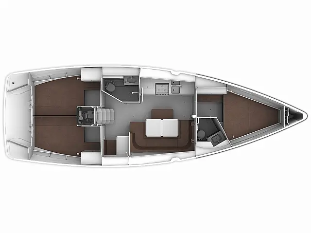 Bavaria Cruiser 41 - [Layout image]