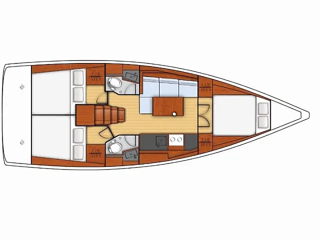 OCEANIS 38 BT - [Layout image]
