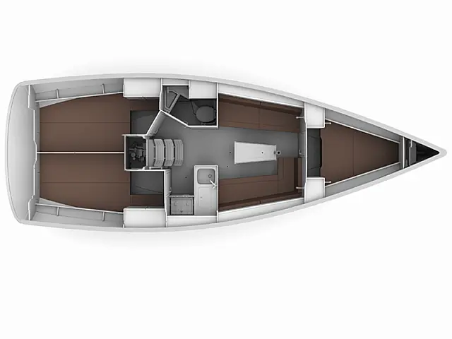 BAVARIA C 34  - [Layout image]