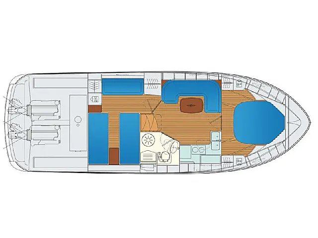 Bavaria 37 Sport - [Layout image]