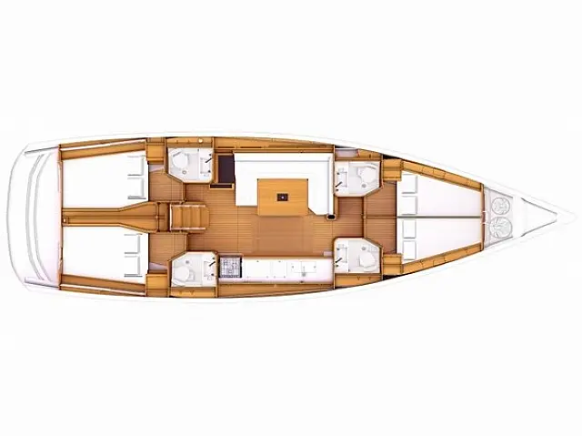 Sun Odyssey 469 - [Layout image]