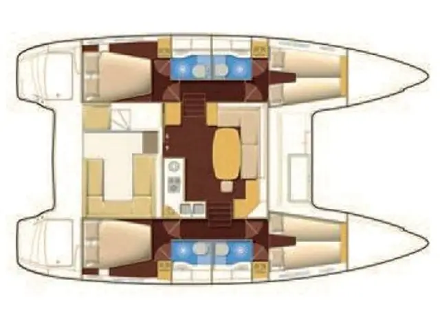 Lagoon 400S2 - [Layout image]