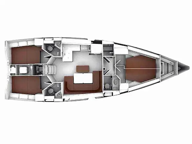 Bavaria Cruiser 46 Style - [Layout image]