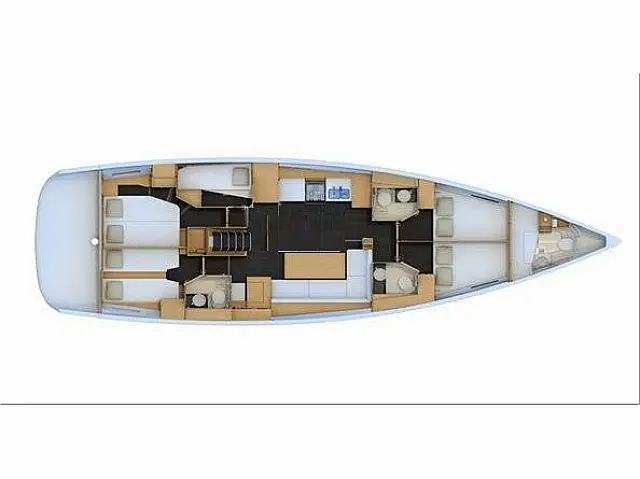 Jeanneau 54 - [Layout image]