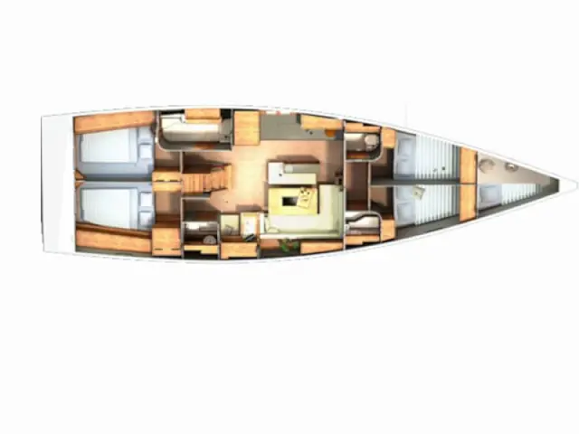 Hanse 505 - [Layout image]
