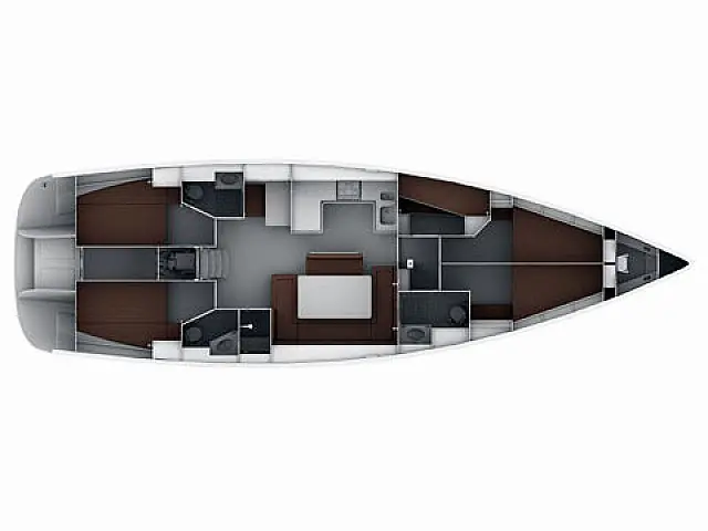 Bavaria Cruiser 50 - [Layout image]