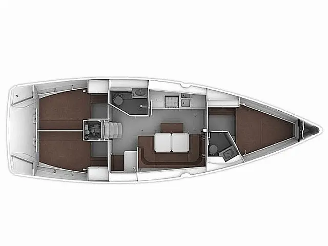 Bavaria Cruiser 41 - [Layout image]