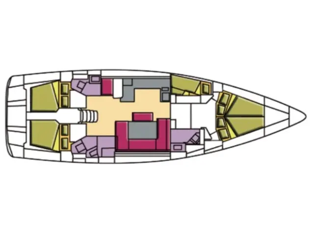 Bavaria Cruiser 51 - [Layout image]