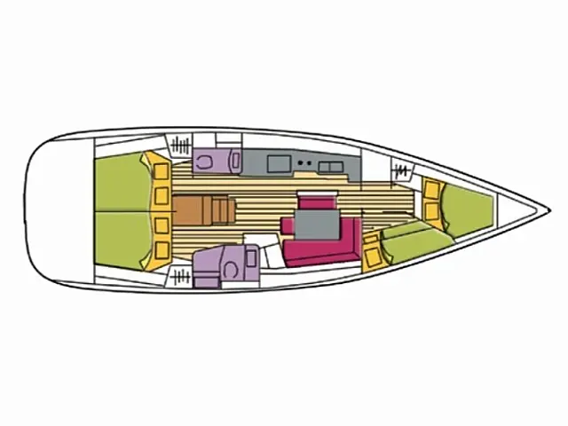 Oceanis 46 - [Layout image]