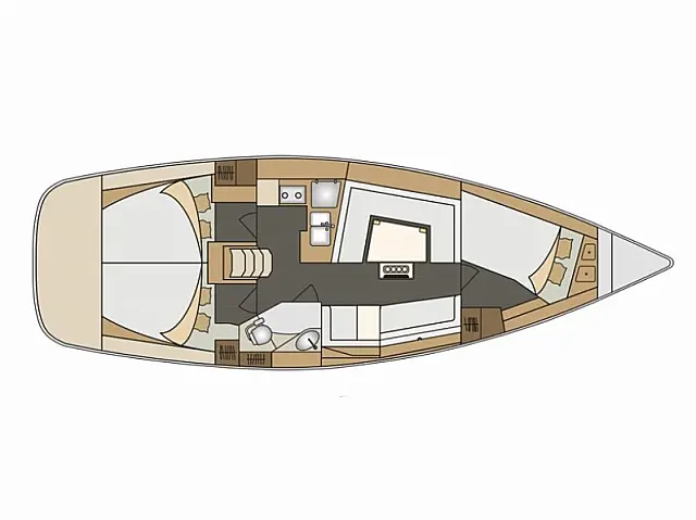 Elan 40 Impression - [Layout image]
