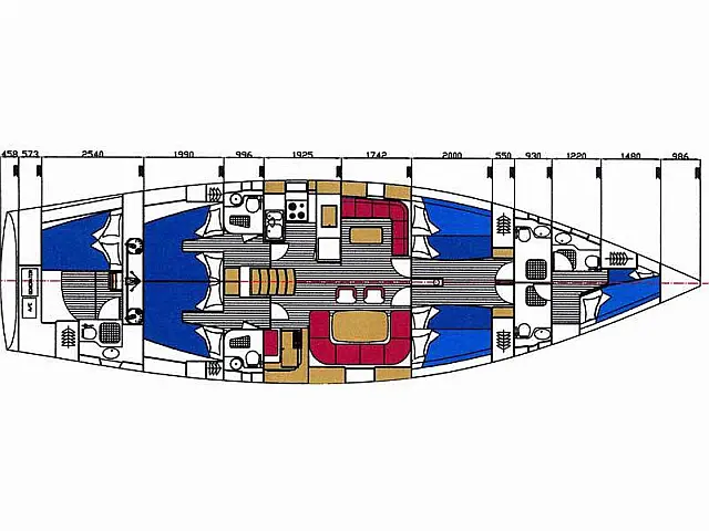Ocean Star 60.1 - [Layout image]