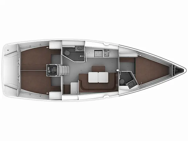Bavaria 41 Cruiser Style - [Layout image]