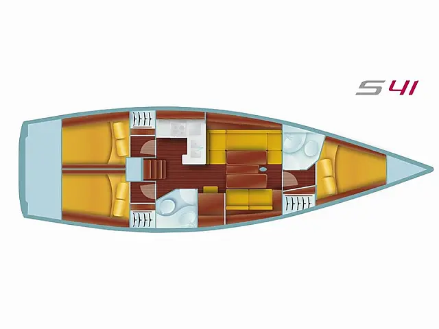 Salona 41 Performance - [Layout image]