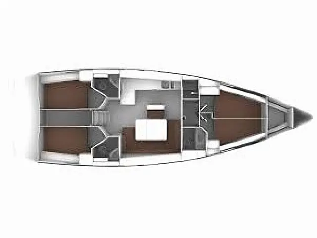Bavaria Cruiser 46 - [Layout image]