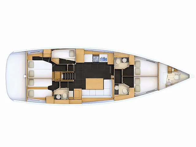 Jeanneau 54 - [Layout image]