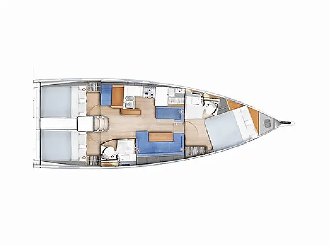 Sun Odyssey 410 - [Internal image]