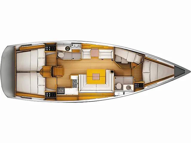 Sun Odyssey 449 - [Internal image]