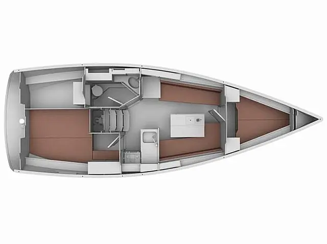 Bavaria 34 Cruiser - [Layout image]