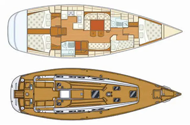 Grand Soleil 50 - [Layout image]