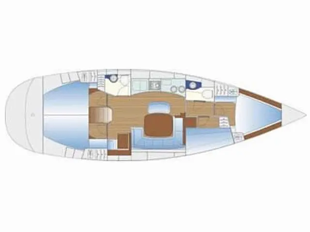 Bavaria 44 - [Layout image]
