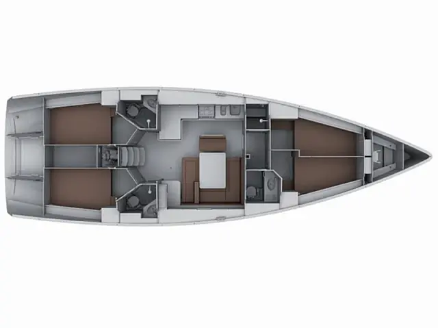 Bavaria Cruiser 45 - [Layout image]