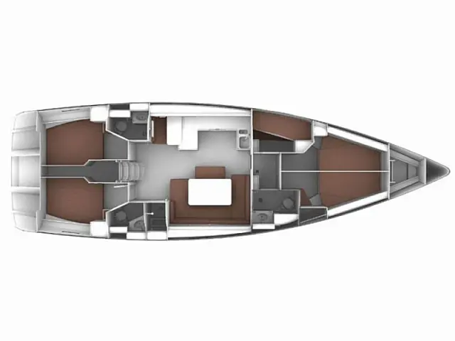 Bavaria Cruiser 51 - [Layout image]